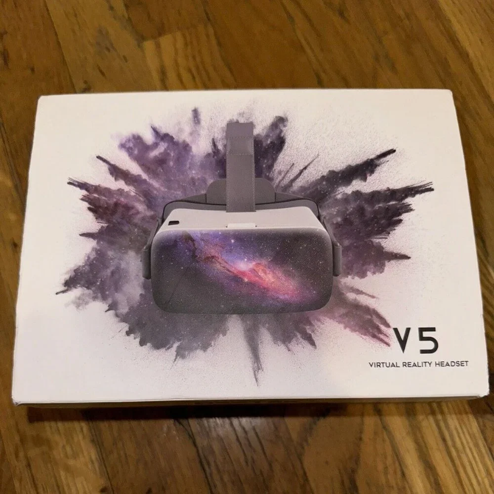 NEW DESTEK V5 VIRTUAL REALITY HEADSET‎ - For Phone, 110°FOV HD Anti-Blue Lenses